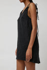 Deiji Studios Looped Dress in Black