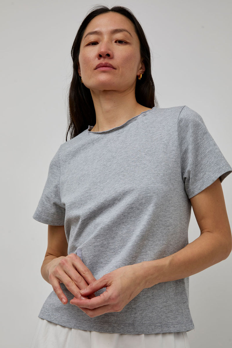 Deiji Studios Pinch Tee in Grey