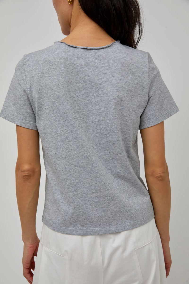 Deiji Studios Pinch Tee in Grey