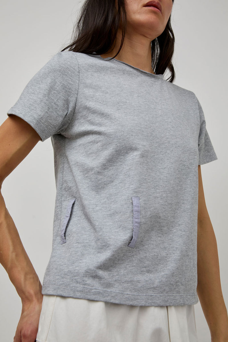 Deiji Studios Pinch Tee in Grey