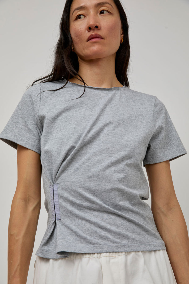 Deiji Studios Pinch Tee in Grey