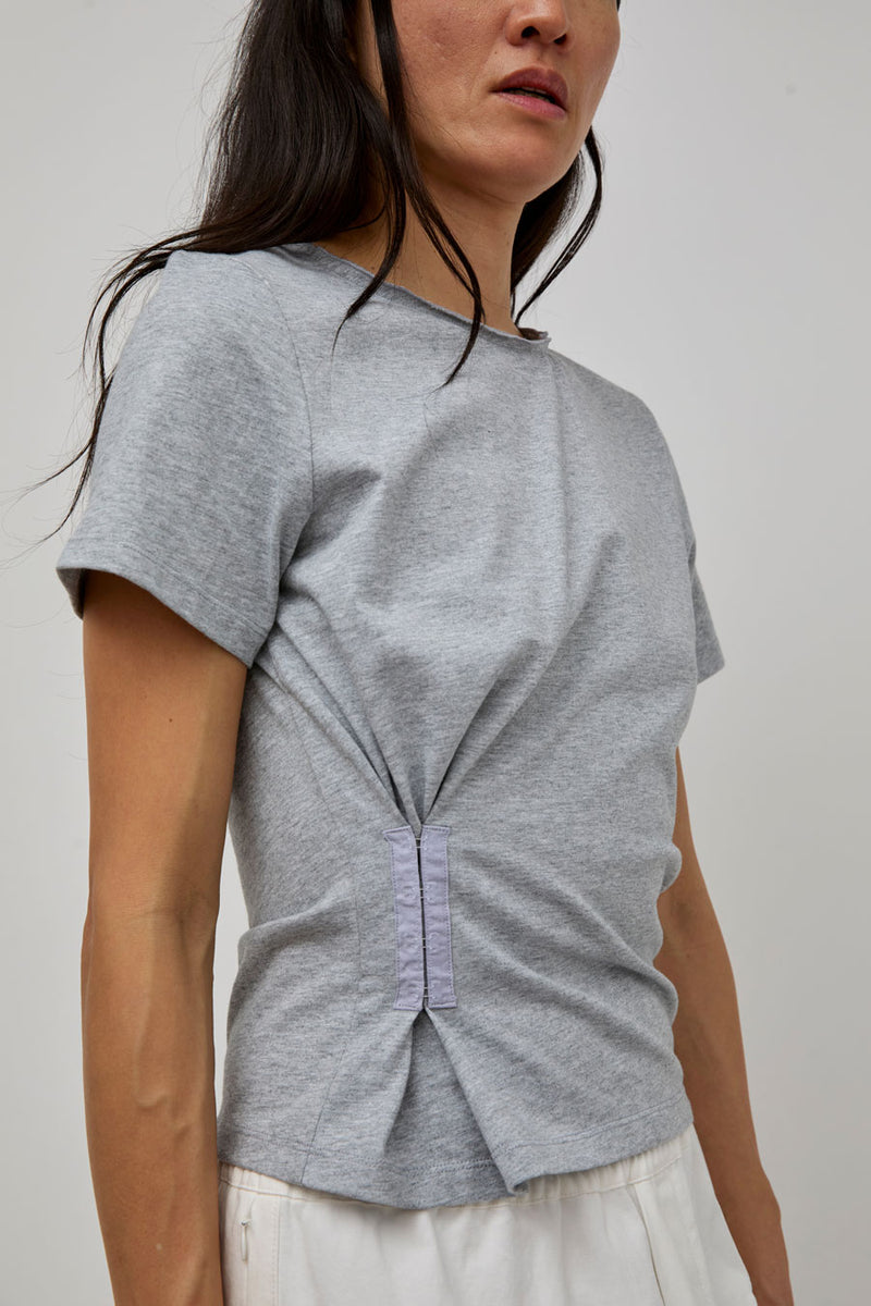Deiji Studios Pinch Tee in Grey