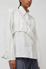 Deiji Studios Sash Shirt in White