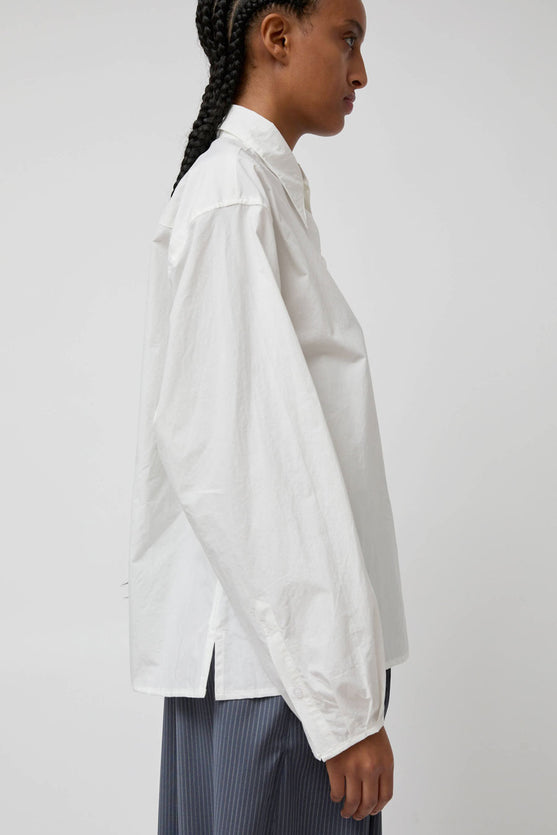 Deiji Studios Sash Shirt in White