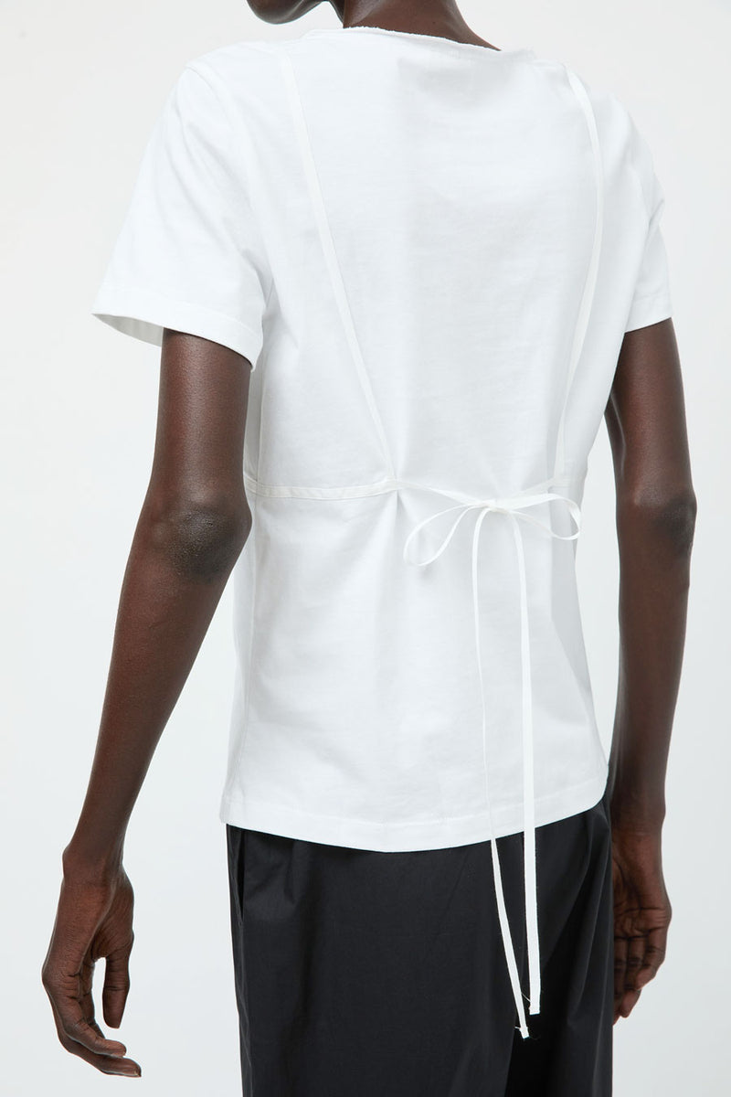 Deiji Studios Tape Tee in White