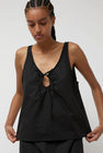 Deiji Studios U Shaped Top in Black