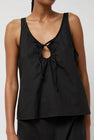 Deiji Studios U Shaped Top in Black