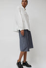 Deiji Studios Wool Shorts in Navy Stripe