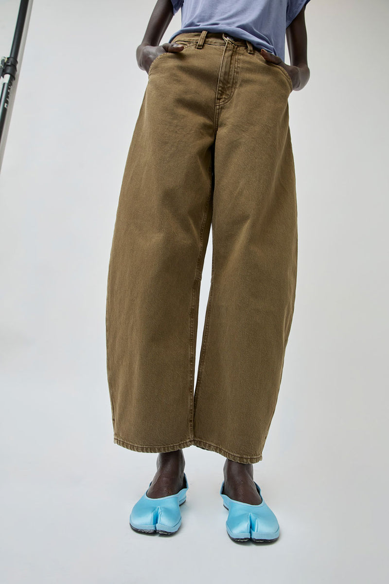 Drogheria Crivellini Fu-Tabi Ballerina in Azure Satin