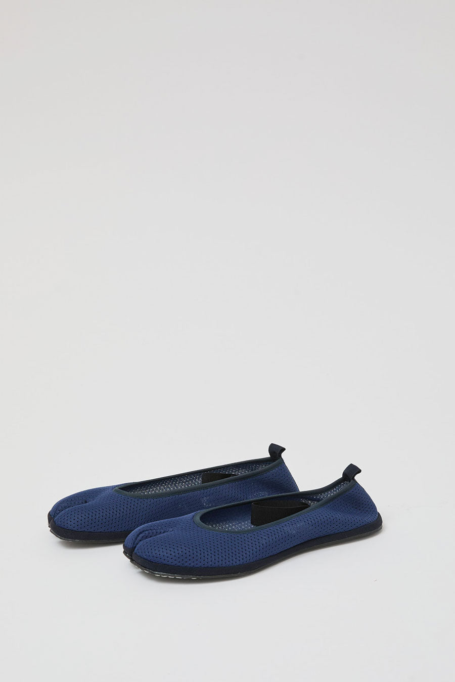 Drogheria Crivellini Fu-Tabi Ballerina in Navy Mesh