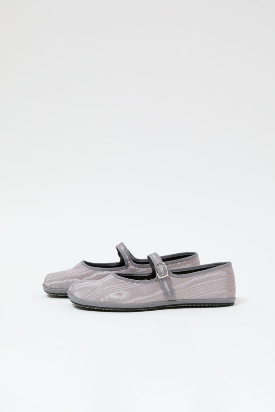 Drogheria Crivellini Fu-Tabi Mary Jane in Pearl Grey