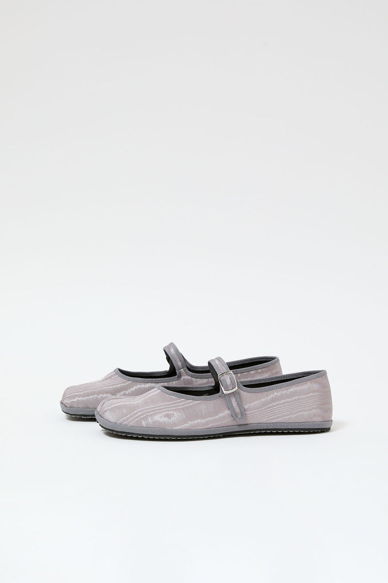 Drogheria Crivellini Fu-Tabi Mary Jane in Pearl Grey