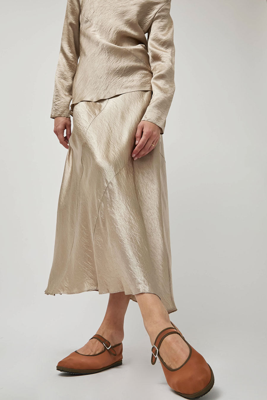 Drogheria Crivellini Le Papusse Soft Mary Jane in Chestnut