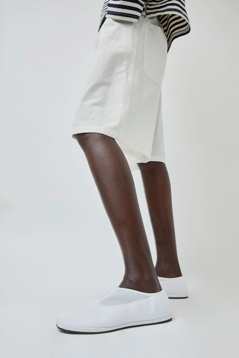 Drogheria Crivellini Mocassin in White Mesh