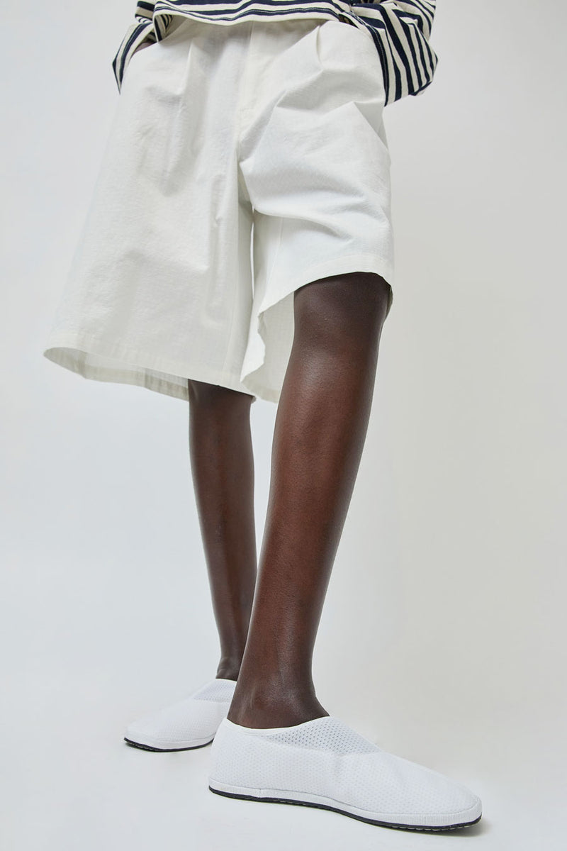 Drogheria Crivellini Mocassin in White Mesh