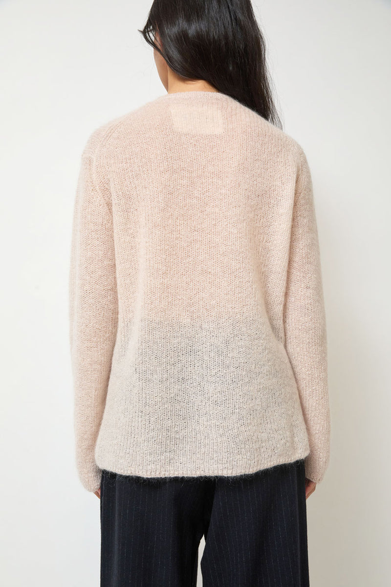 Eleph Mia Sweater in Blush White