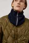 Elmer Fleece Reversible Neck Warmer in Navy