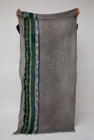 Exquisite J Hand Dyed Scarf with Stripes in Taupe