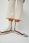 Exquisite J Ondina Socks in White