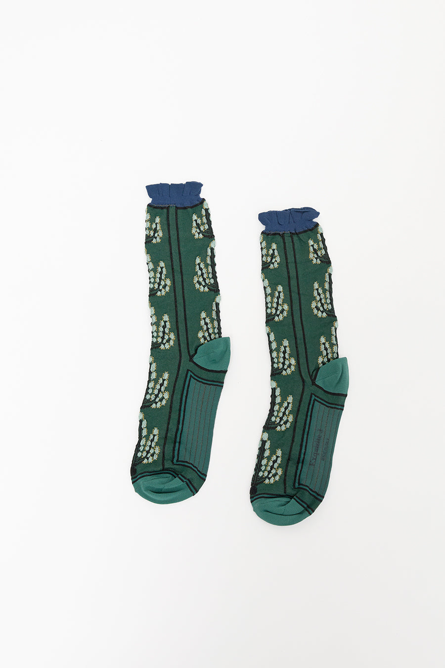 Exquisite J Mughetto Ramage Socks in Bottle
