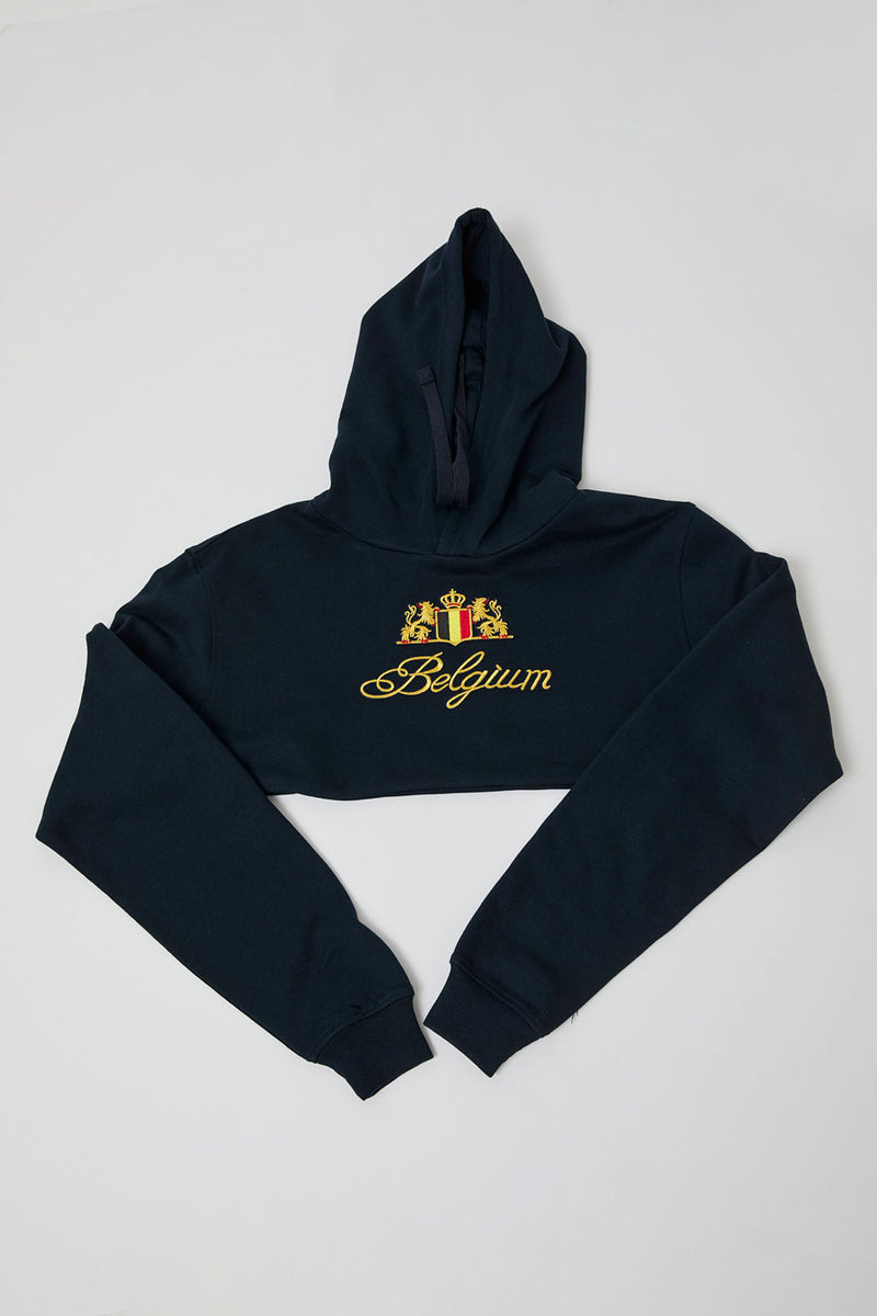 Façon Jacmin Assia Upcycling Sweater Scarf in Dark Blue