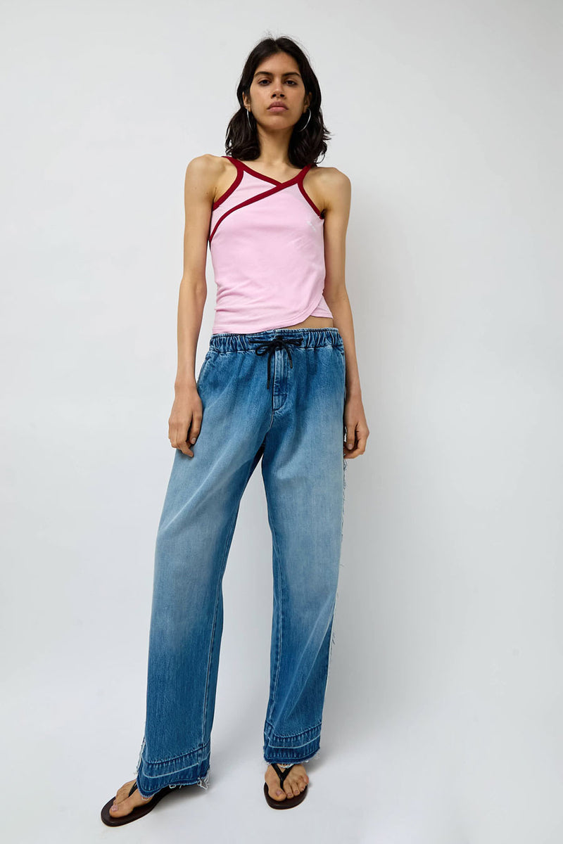 Façon Jacmin Pieter Pyjama Pants in Washed Blue Denim