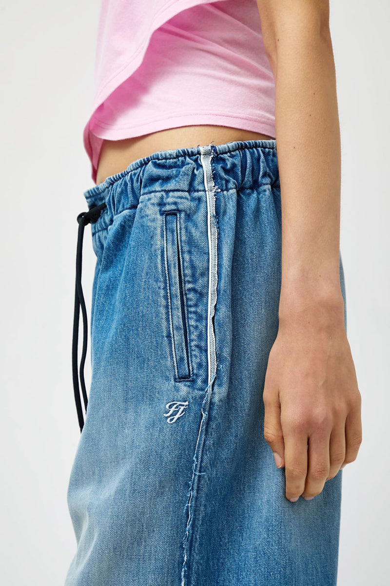 Façon Jacmin Pieter Pyjama Pants in Washed Blue Denim