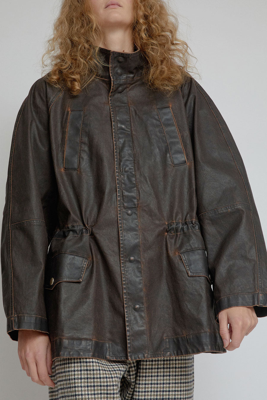Façon Jacmin Safari Jacket in Brown