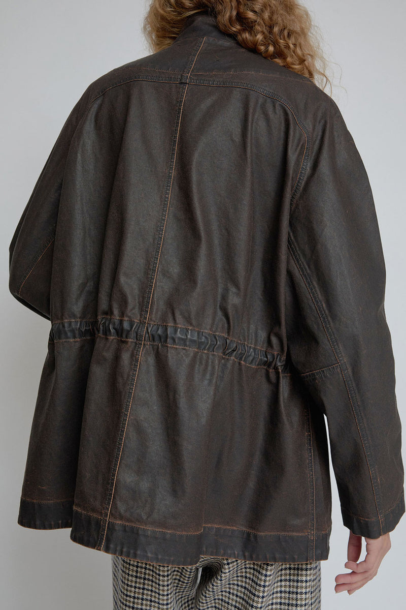 Façon Jacmin Safari Jacket in Brown