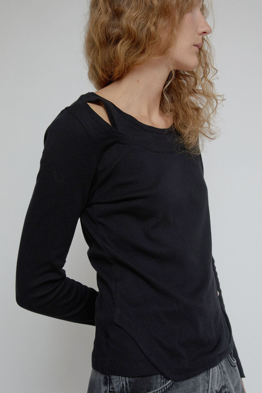 Façon Jacmin Tilda 2 in 1 Top in Black