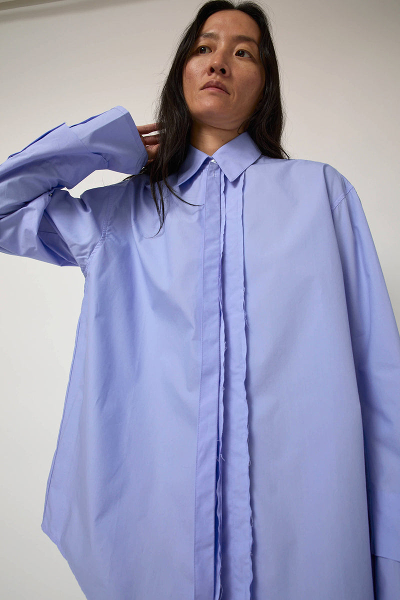 Façon Jacmin Carelia Ample Shirt in Blue