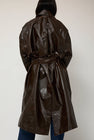 Façon Jacmin Manso Mackintosh Coat in Brown