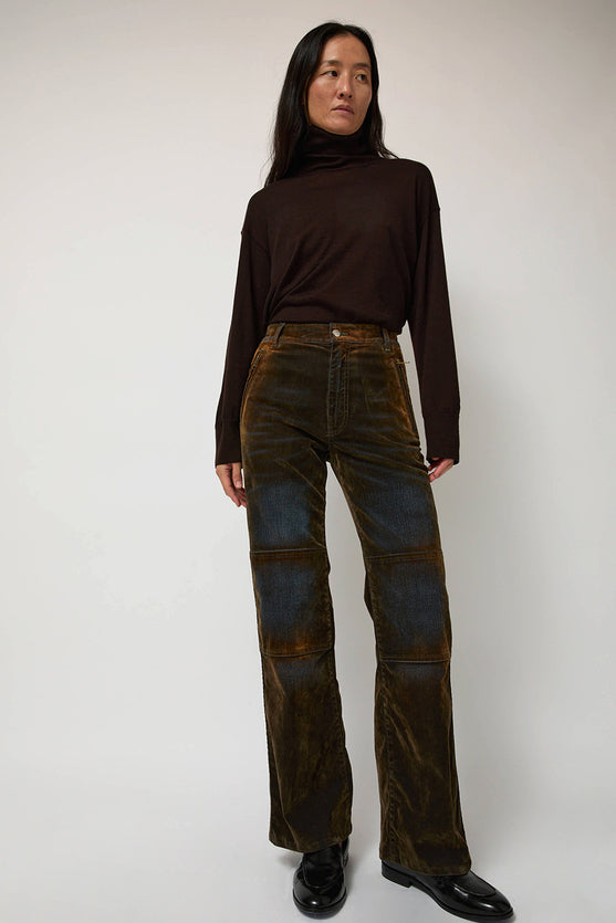 Façon Jacmin Palerma Biker Pants in Brown