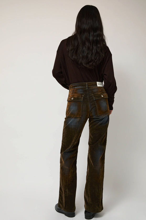 Façon Jacmin Palerma Biker Pants in Brown