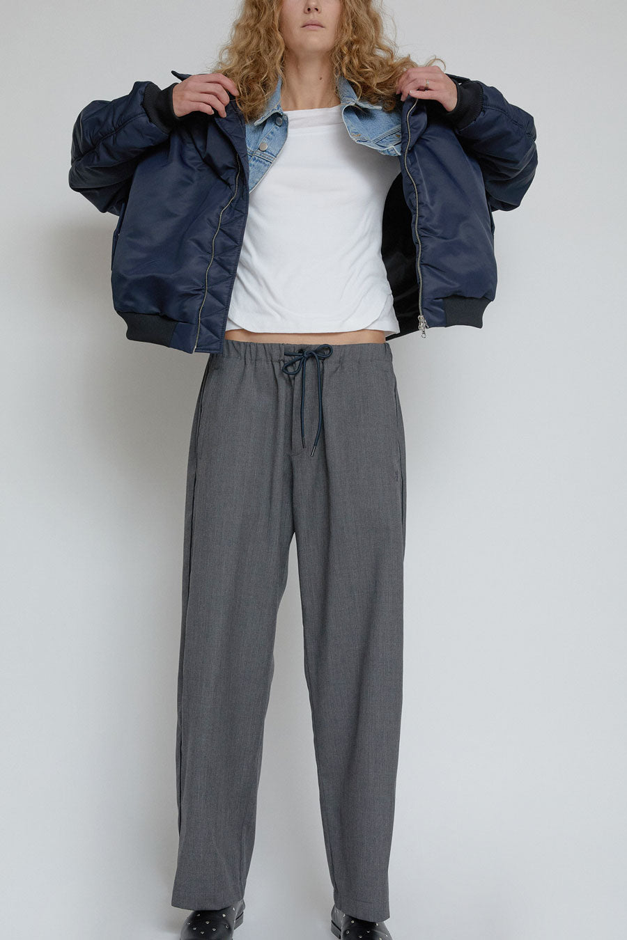 Façon Jacmin Pyjama Pants in Anthracite