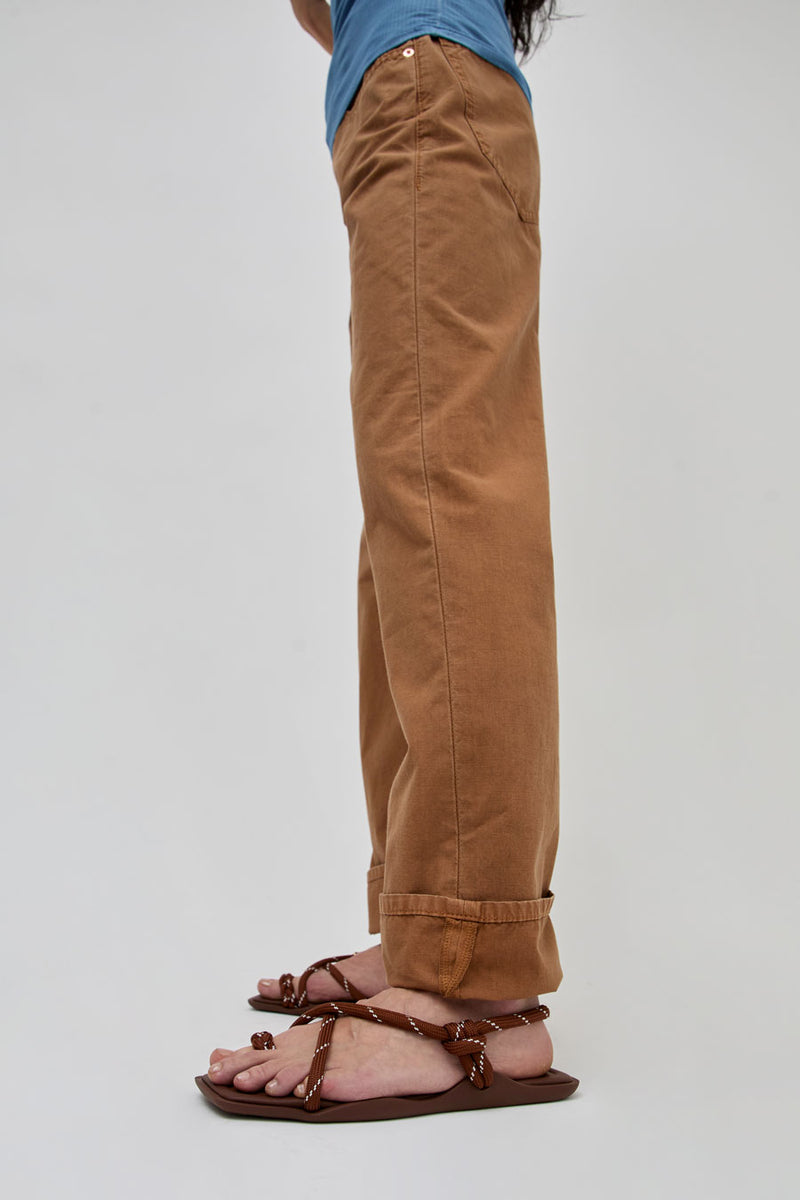 Flòwze Flò Square Sandal in Brown