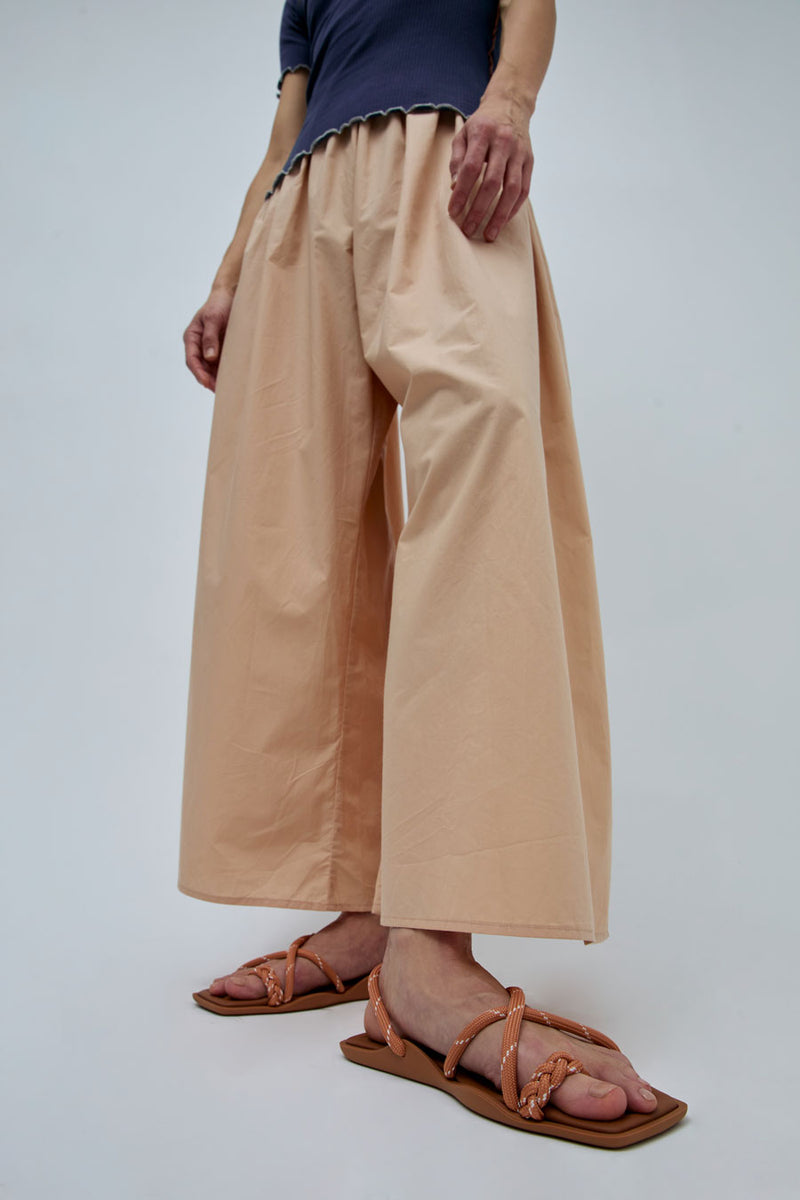 Flòwze Flò Square Sandal in Terracotta