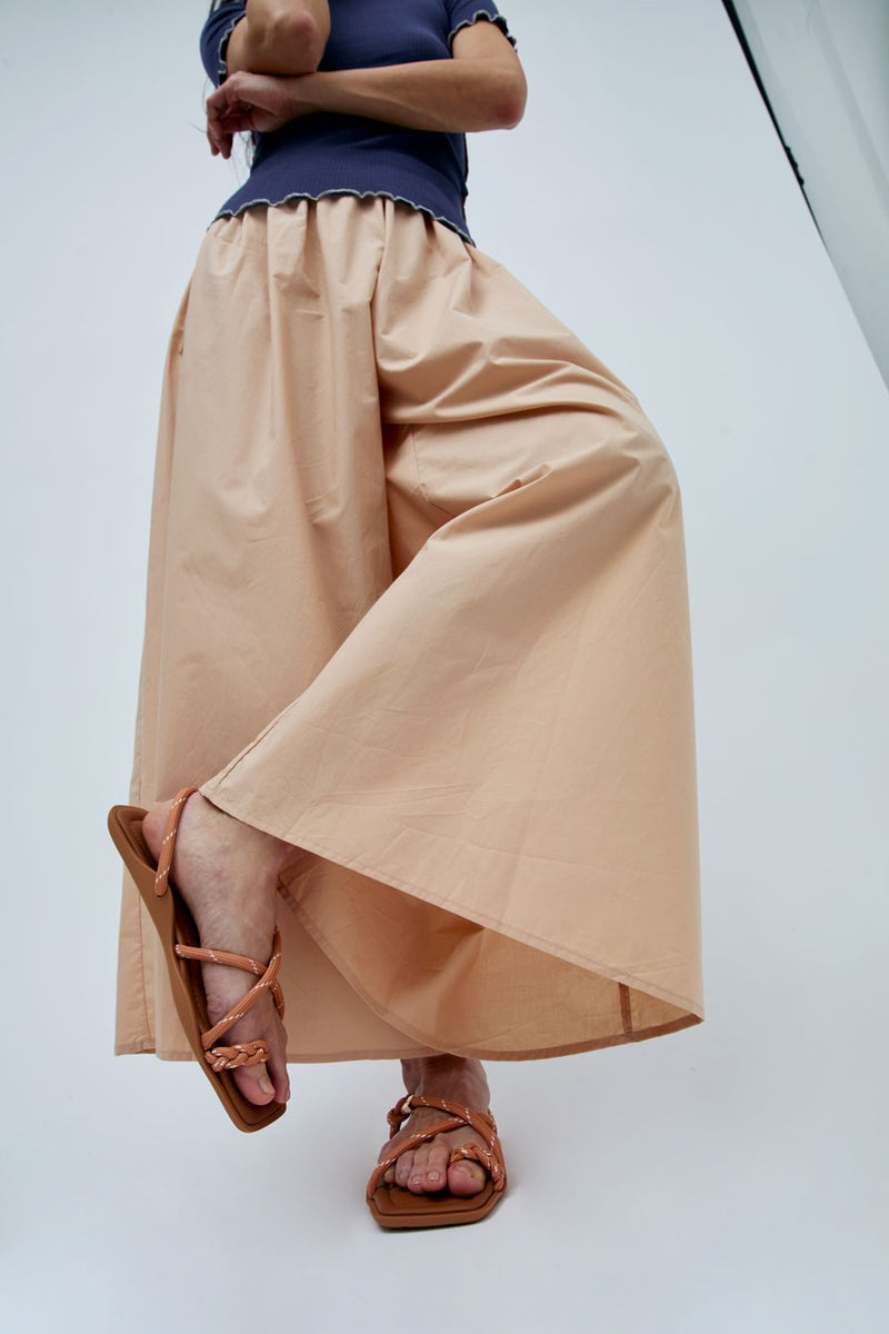 Flòwze Flò Square Sandal in Terracotta