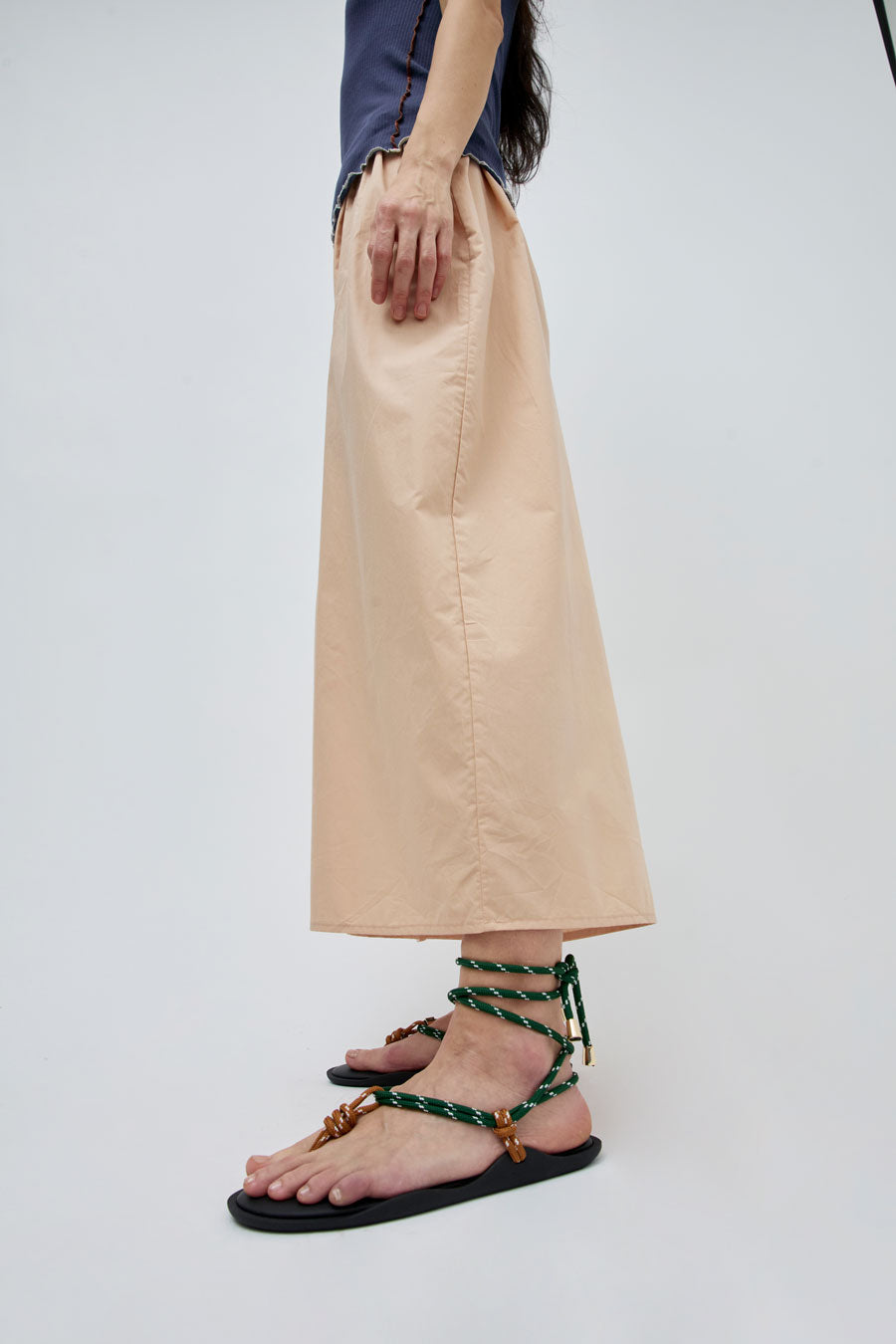 Flòwze Flò Twin Sandal in Forest Green and Hazelnut