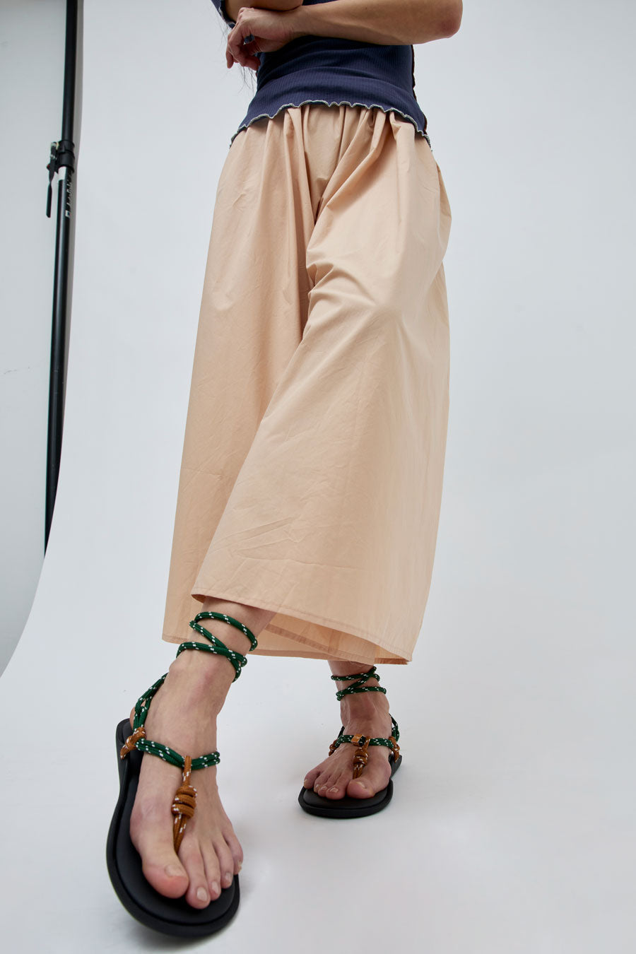 Flòwze Flò Twin Sandal in Forest Green and Hazelnut