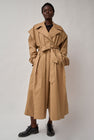 Marios Trench Coat in Beige