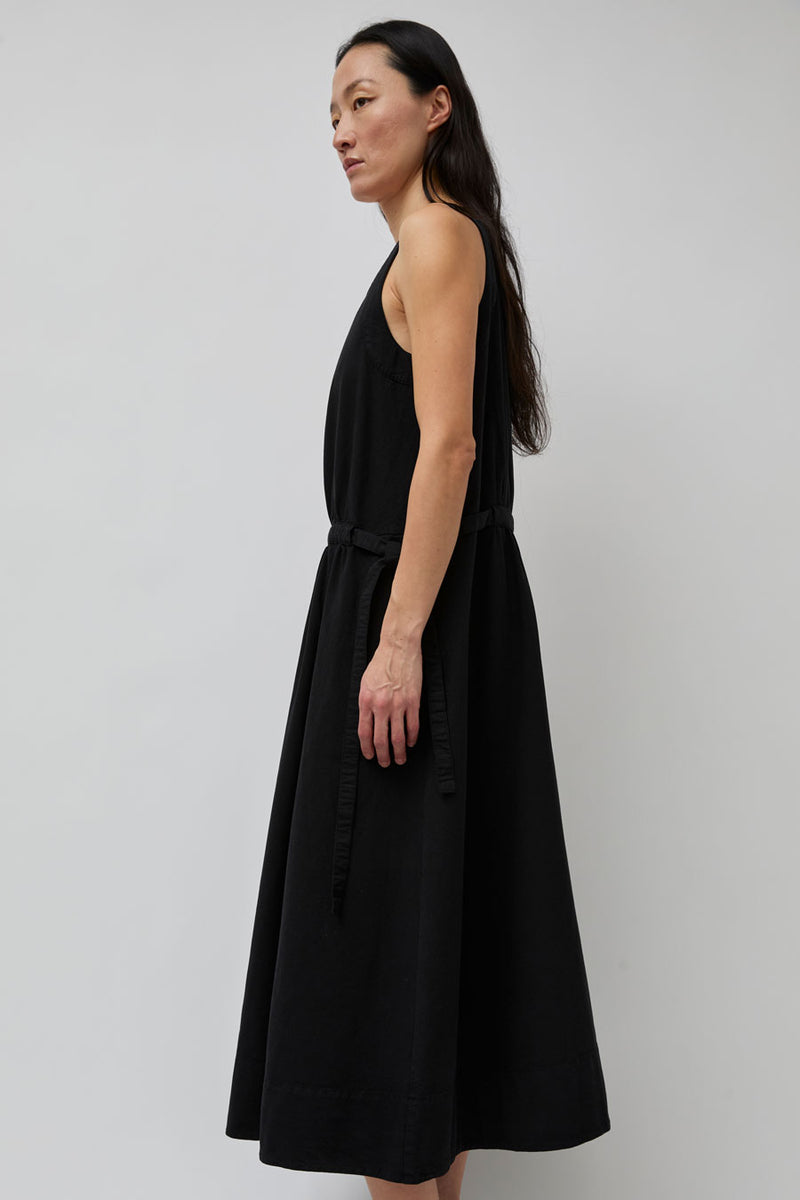 Girls of Dust Apron Dress in Black