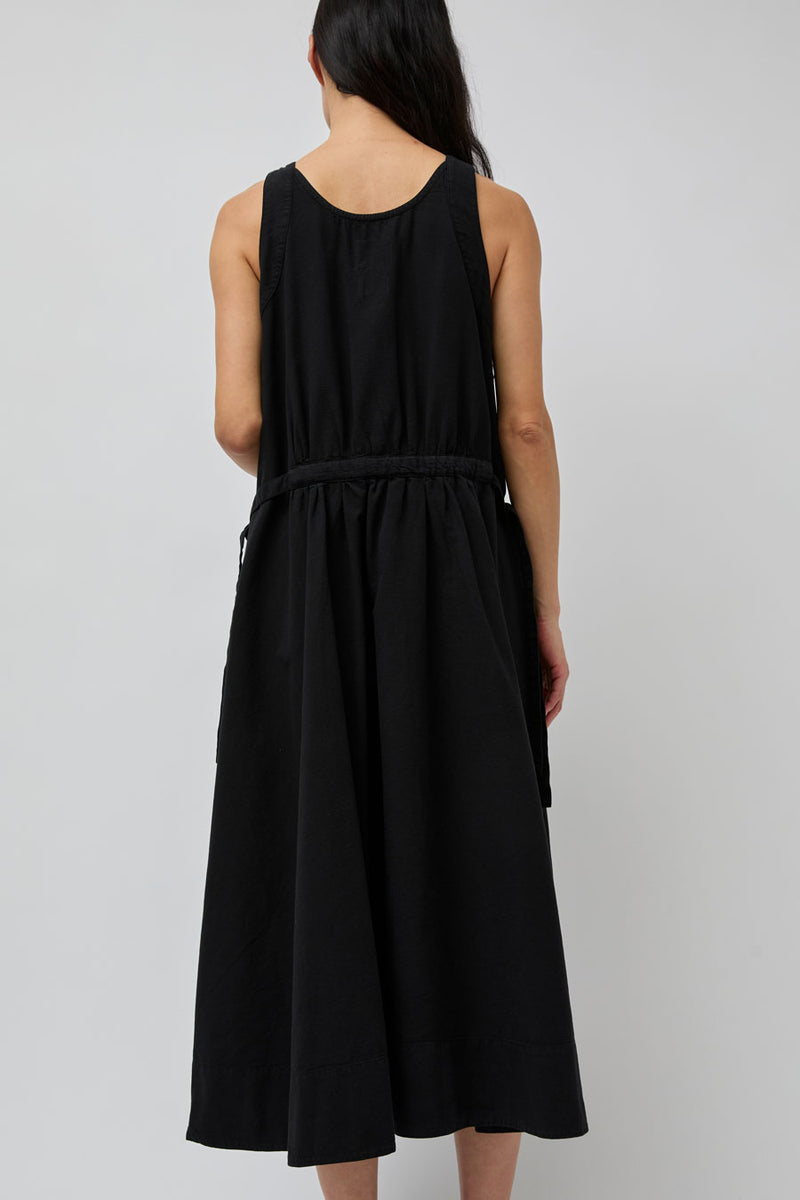 Girls of Dust Apron Dress in Black