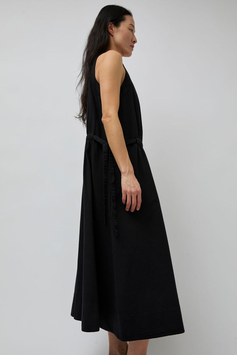 Girls of Dust Apron Dress in Black