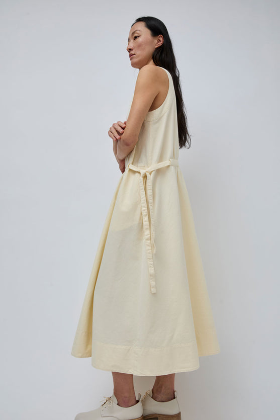 cotton apron dress Girls of Dust Apron Dress in Wheat Wheat / M