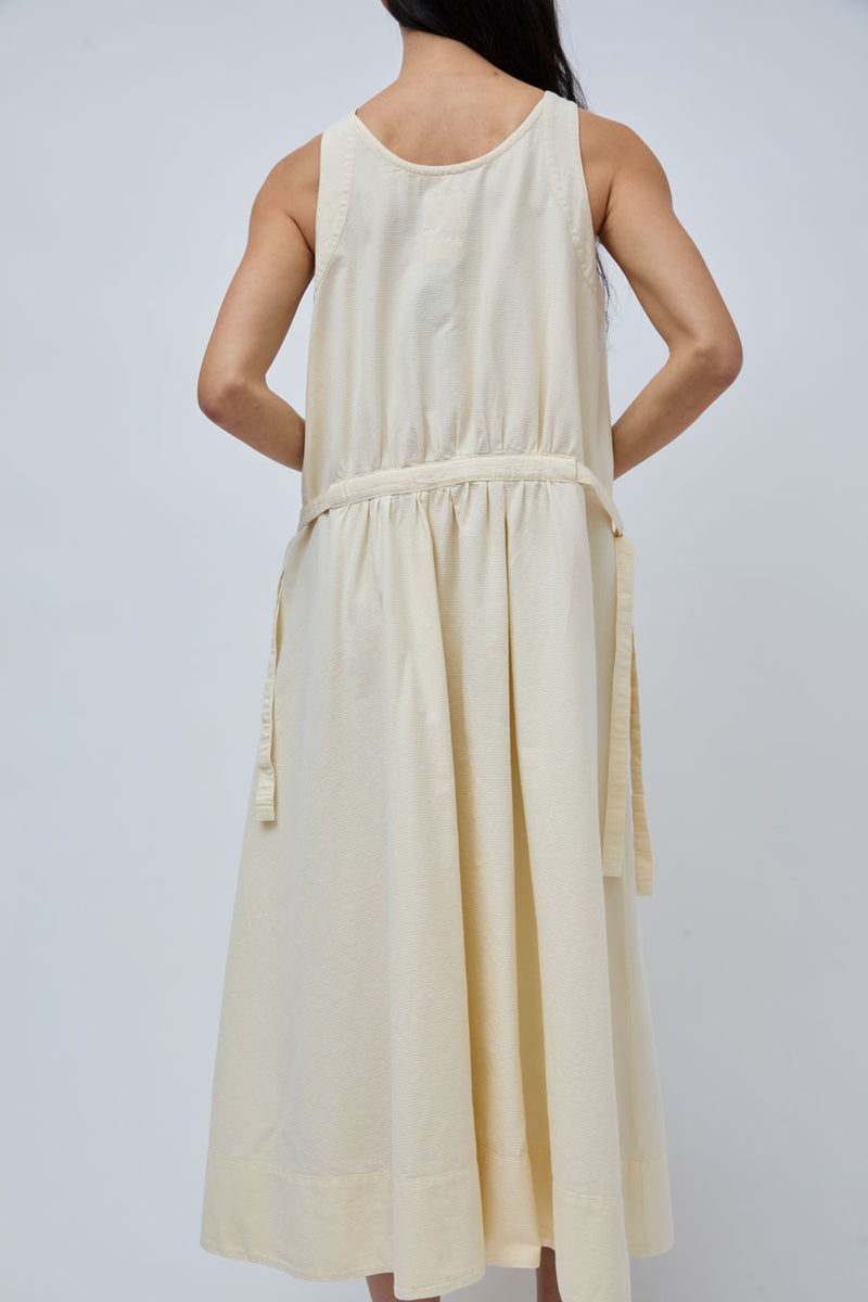Girls of Dust Apron Dress in Wheat