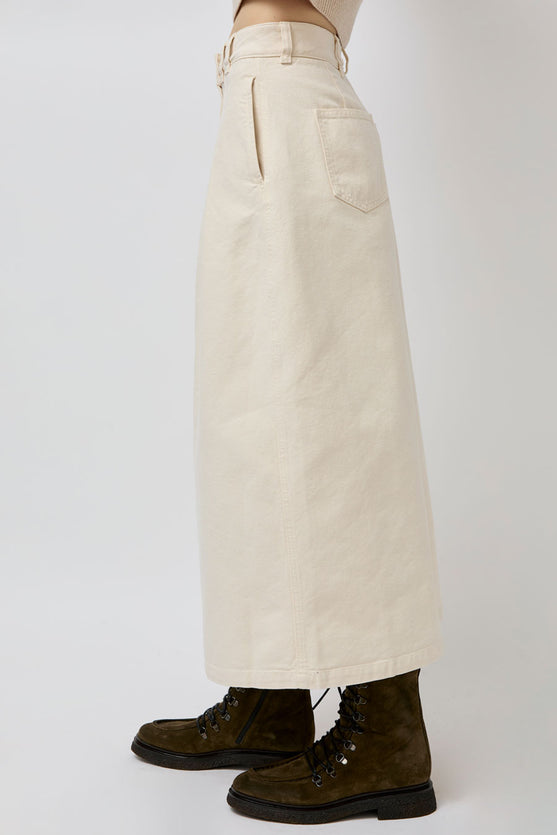 Girls of Dust Bulb Skirt in Wheat