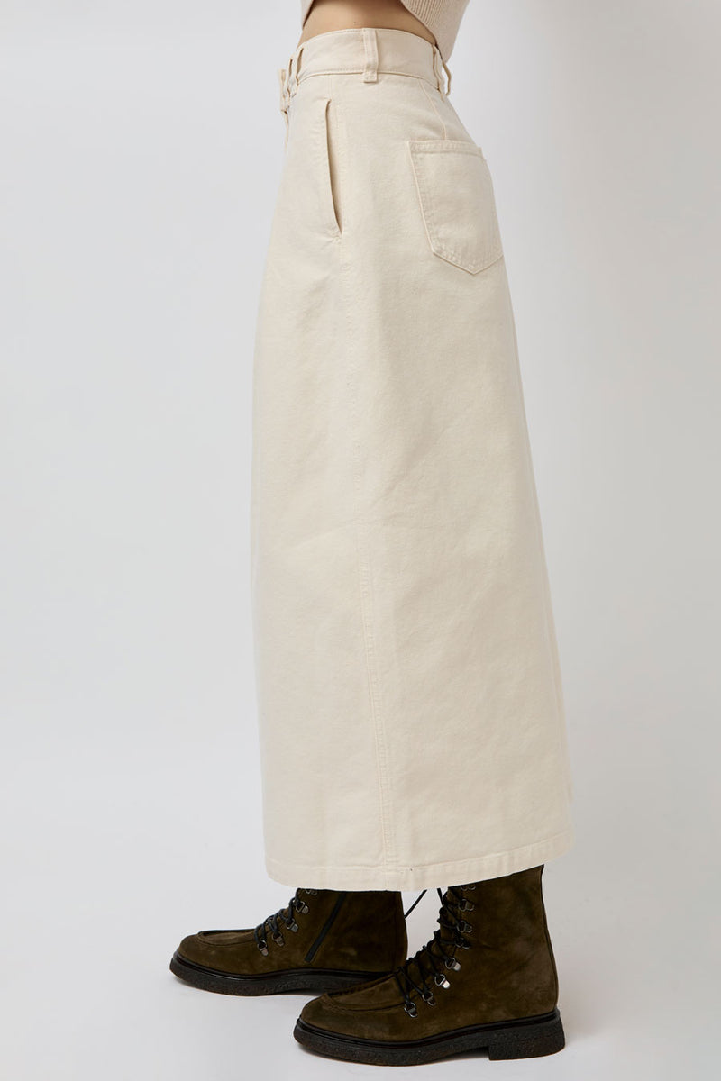 Girls of Dust Bulb Skirt in Wheat