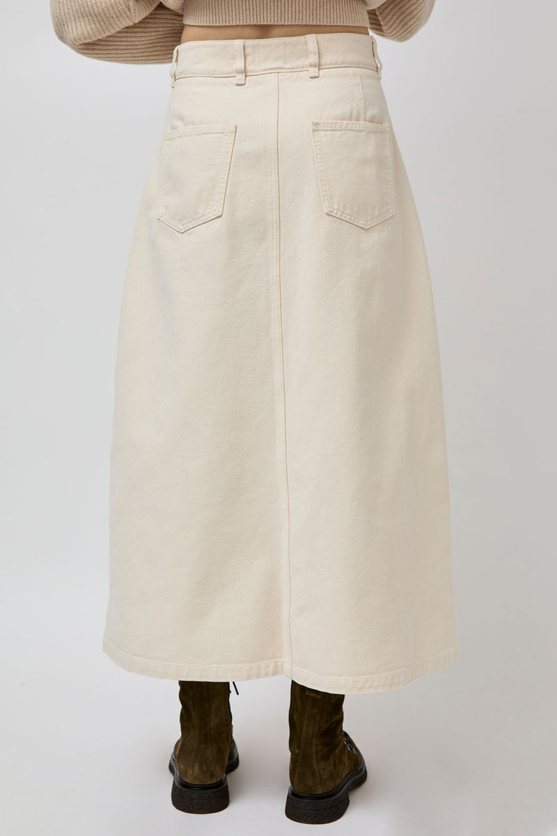 Girls of Dust Bulb Skirt in Wheat