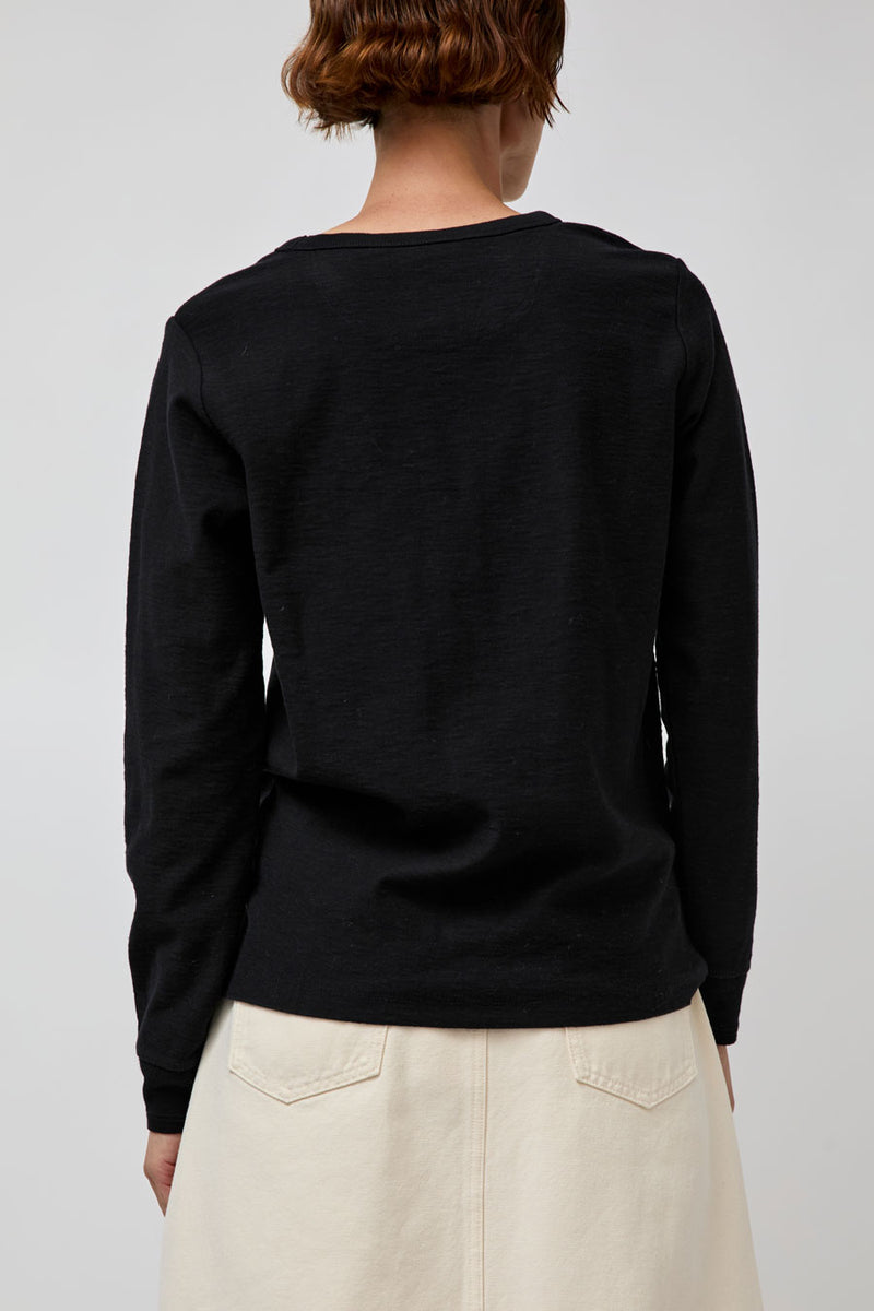 Girls of Dust Club Long Sleeve Tee in Black
